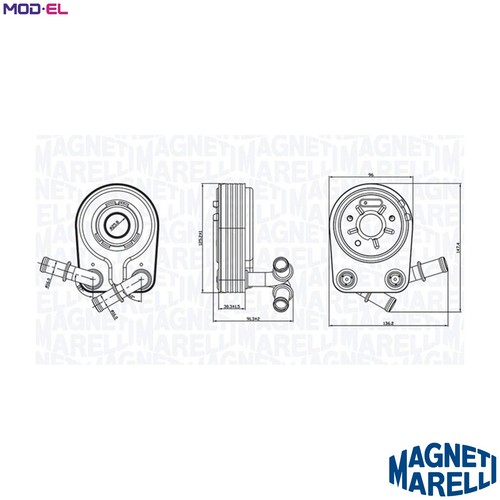 Oil cooler engine - cooler,
