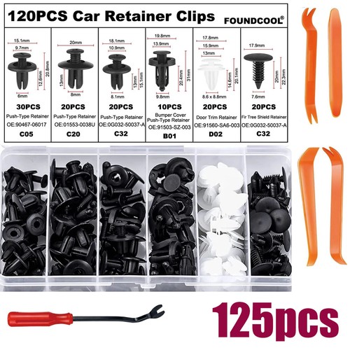 125x car trim clips rivet - rivet, door