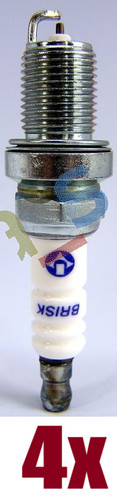 Spark plug silver lpg - 4x,