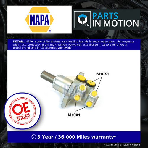 Brake master cylinder nmc1077 - brake,