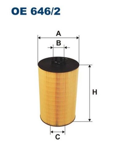 Fits filtron 646 - filtron, oil