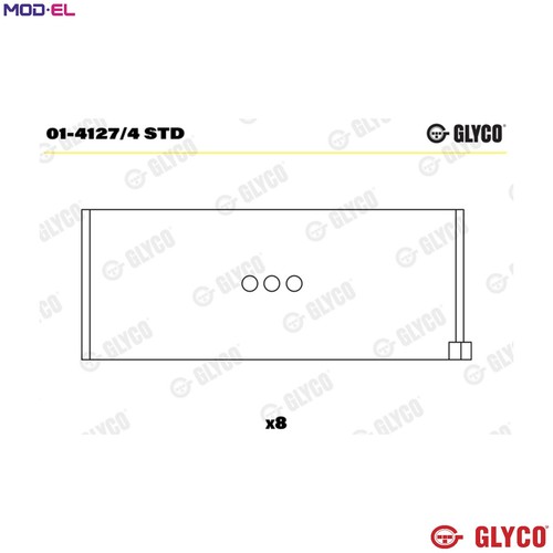 Connecting rod bearing - connecting,