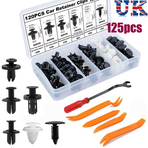 125pcs car trim clips retainer - 125pcs,