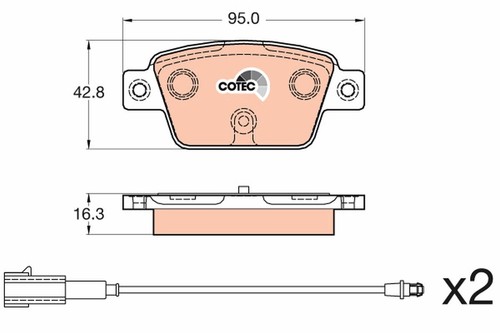 Trw brake pads - trw,