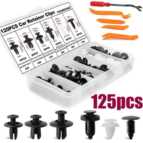 125x car plastic clips - 125x,