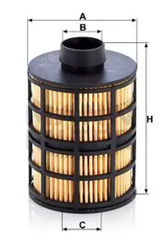 Fuel filter insert - filter, pu